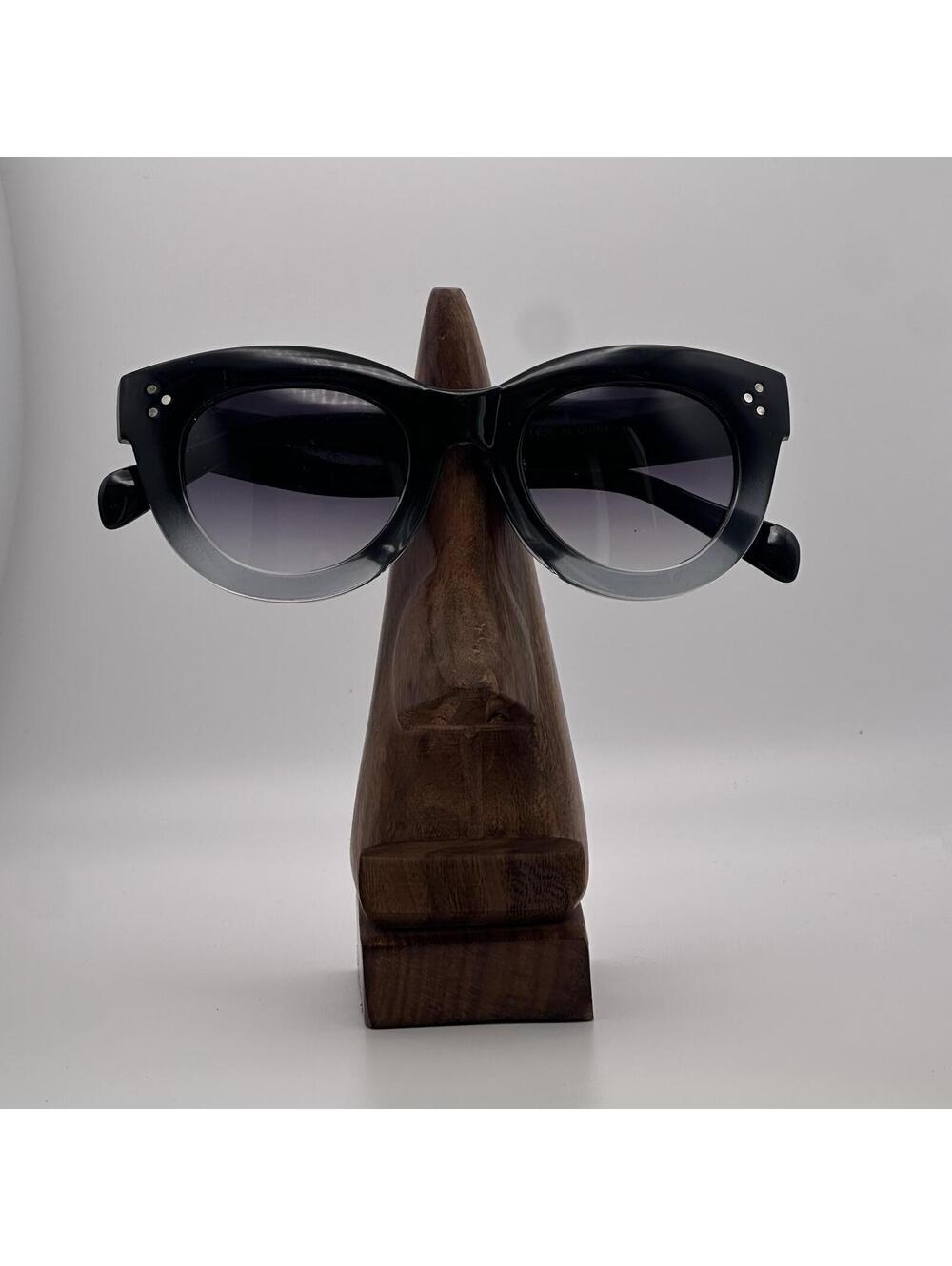 A.J. Morgan Black to Gray Gradient Cat Eye Sunglasses